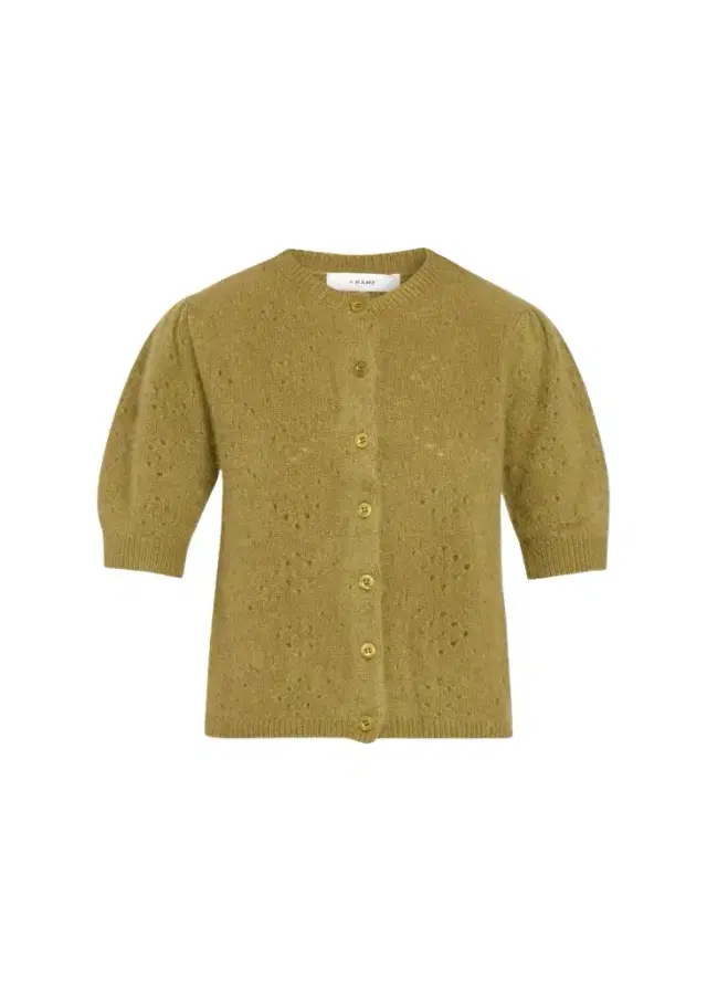 Frame The Cashmere Pointelle Cardigan