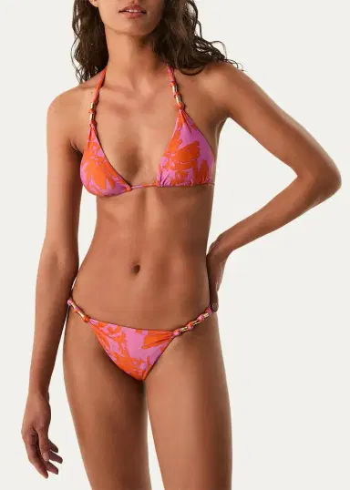 ViX Paula Floral Bikini Bottoms | Thumbnail 2