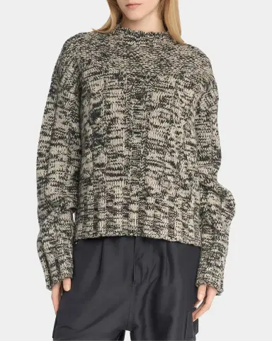 Malo Marled Wool-Silk Sweater | Thumbnail 4