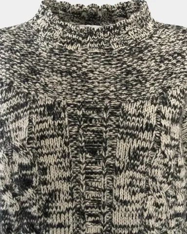 Malo Marled Wool-Silk Sweater | Thumbnail 6