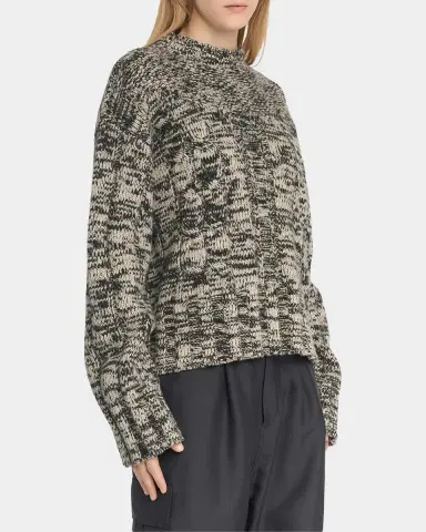 Malo Marled Wool-Silk Sweater | Thumbnail 7