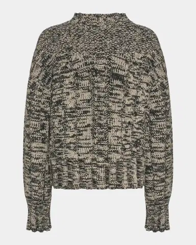 Malo Marled Wool-Silk Sweater | Thumbnail 8