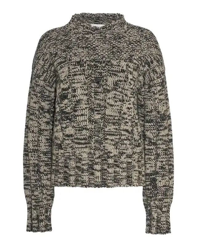 Malo Marled Wool-Silk Sweater