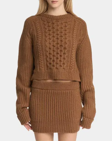 Malo Cable-Knit Cashmere Sweater | Thumbnail 4
