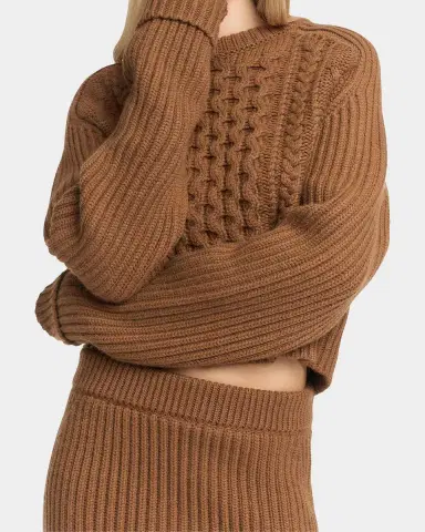 Malo Cable-Knit Cashmere Sweater | Thumbnail 5