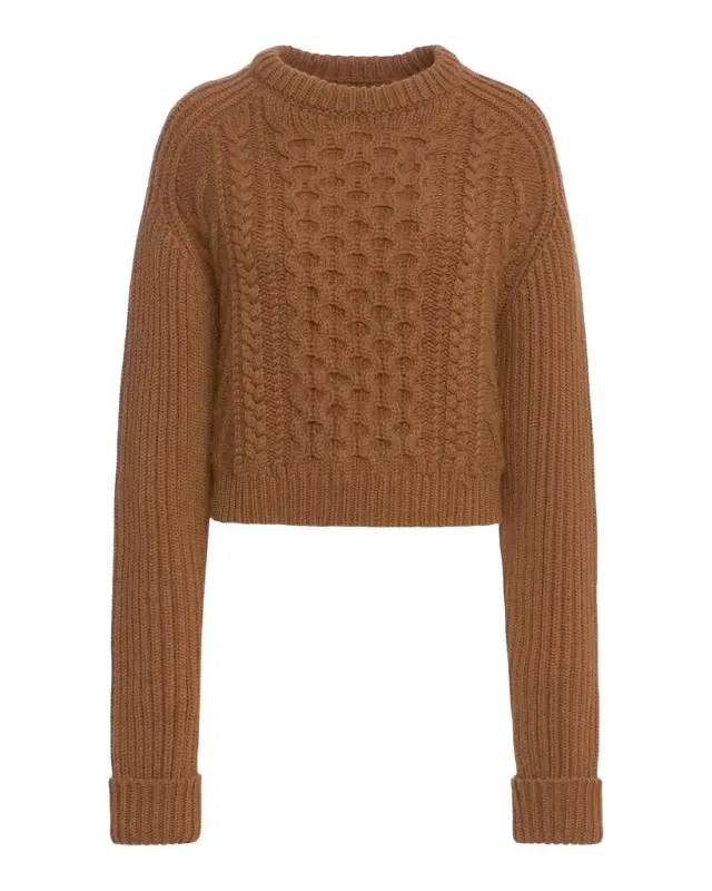 Malo Cable-Knit Cashmere Sweater