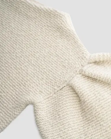 Malo Wool-Cashmere Knit Puff-Sleeve Top | Thumbnail 6