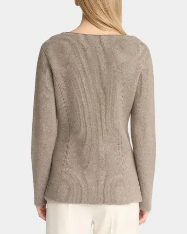 Malo Rib-Knit Cashmere Pocket Cardigan | Thumbnail 3