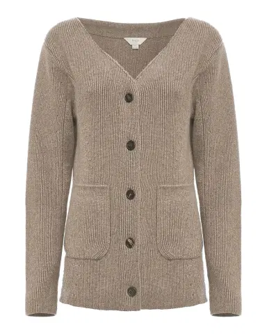 Malo Rib-Knit Cashmere Pocket Cardigan | Thumbnail 1