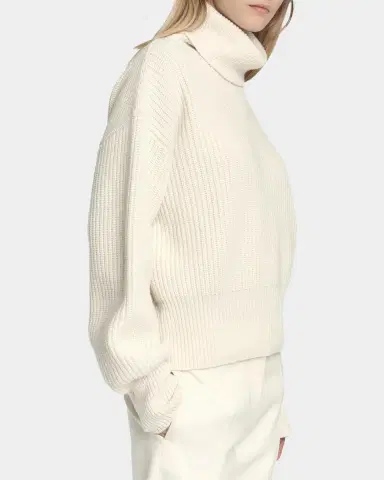 Malo Rib-Knit Cashmere Turtleneck Sweater | Thumbnail 6