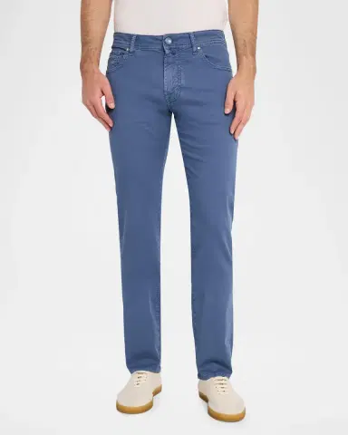 Jacob Cohen Men's Stretch Slim Fit Five-Pocket Pants | Thumbnail 4 Jacob Cohen Men's Stretch Slim Fit Five-Pocket Pants | Thumbnail 4
