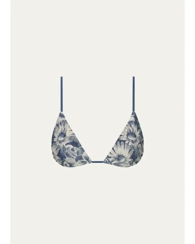 SIR. Lilia String Triangle Bikini Top