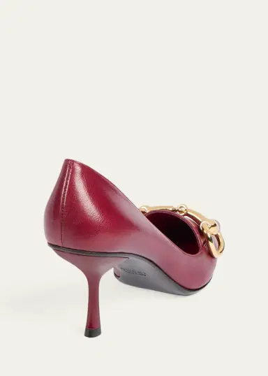 Gucci 75mm Boulevard Leather Pumps | Thumbnail 2 Gucci 75mm Boulevard Leather Pumps | Thumbnail 2