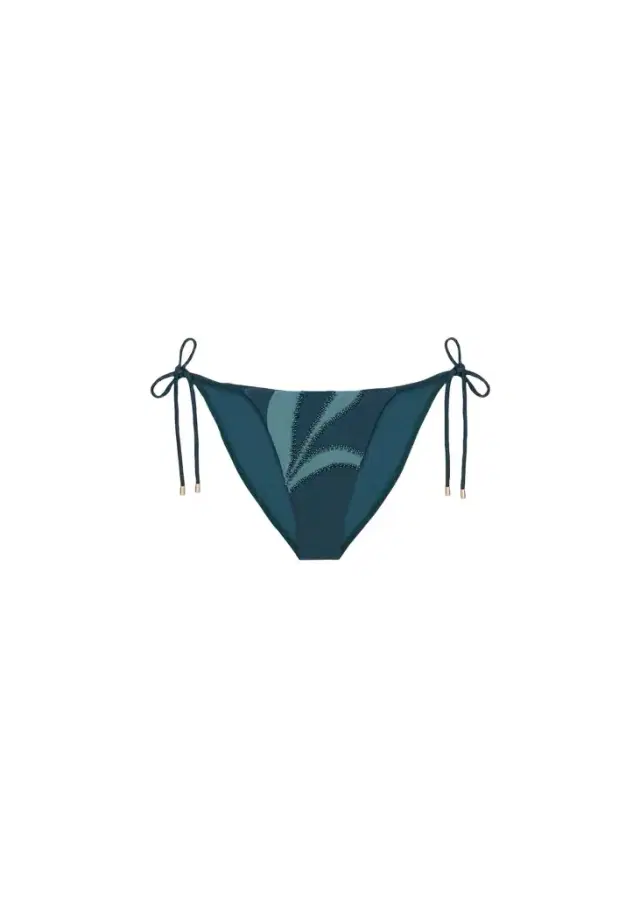 ViX Selma Beaded Tie-Side Bikini Bottoms