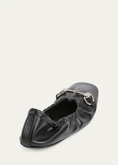 Gucci Prima Leather Ballerina Flats | Thumbnail 2 Gucci Prima Leather Ballerina Flats | Thumbnail 2