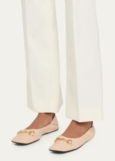 Gucci Prima Leather Ballerina Flats | Thumbnail 8 Gucci Prima Leather Ballerina Flats | Thumbnail 8
