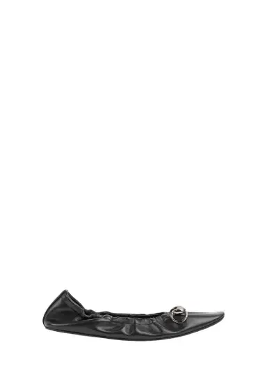 Gucci Prima Leather Ballerina Flats | Thumbnail 1 Gucci Prima Leather Ballerina Flats | Thumbnail 1