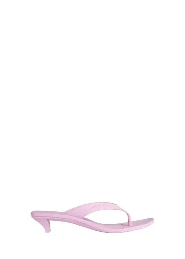Gucci 35mm Vittoria Rubber Thong Sandals
