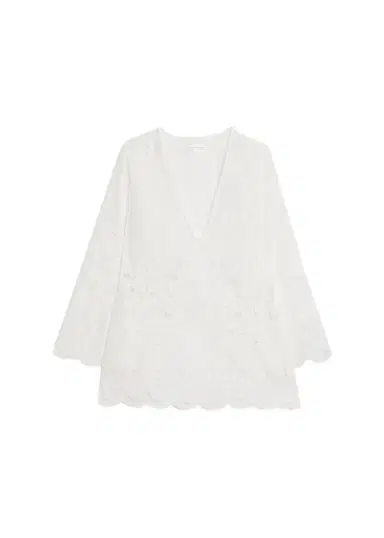 Shani Shemer Kelly Embroidered Kaftan Coverup | Thumbnail 1