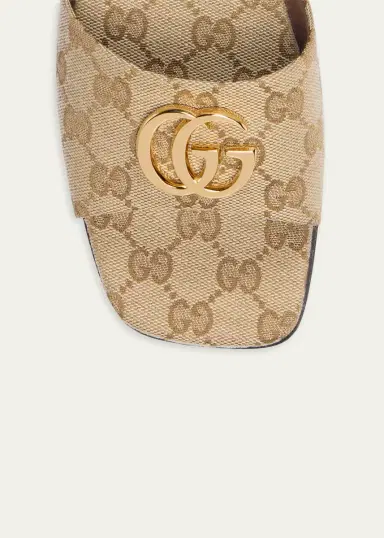 Gucci Marmont GG Canvas Slide Sandals | Thumbnail 3 Gucci Marmont GG Canvas Slide Sandals | Thumbnail 3