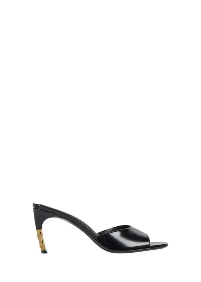 75mm Castello Leather Mules