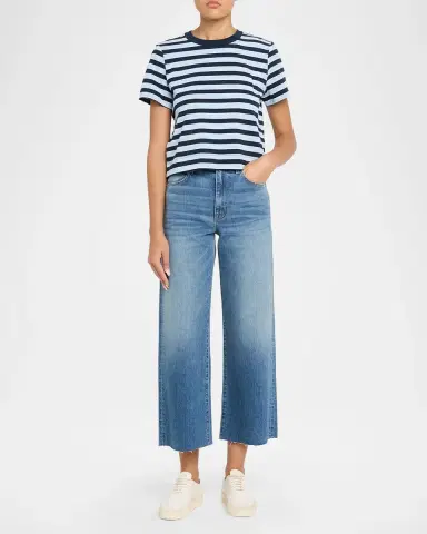 Frame The Boxy Striped Tee | Thumbnail 2