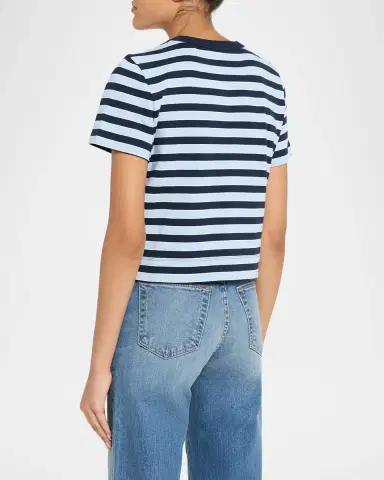 Frame The Boxy Striped Tee | Thumbnail 3