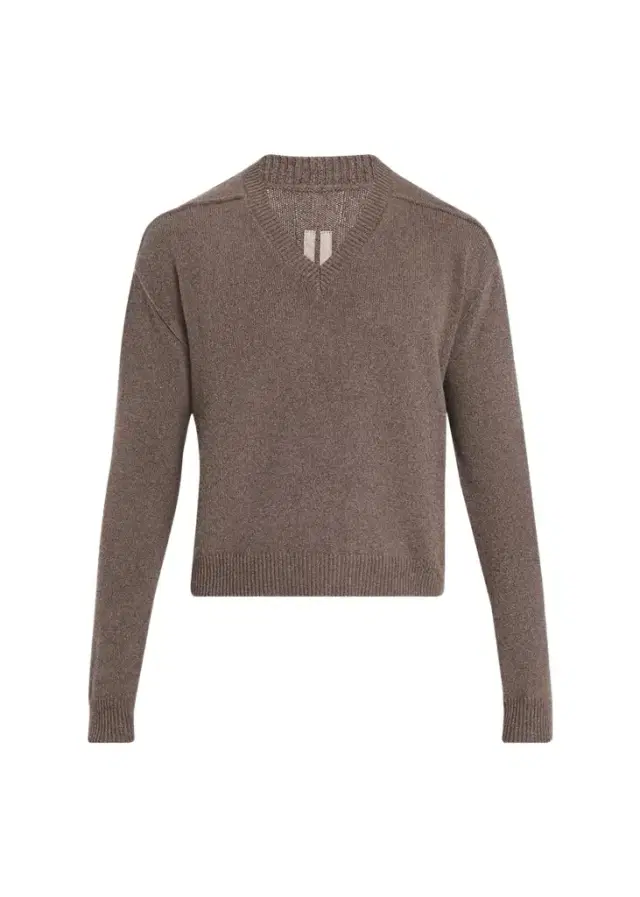 Men's Cashmere and Wool V-Neck Sweater