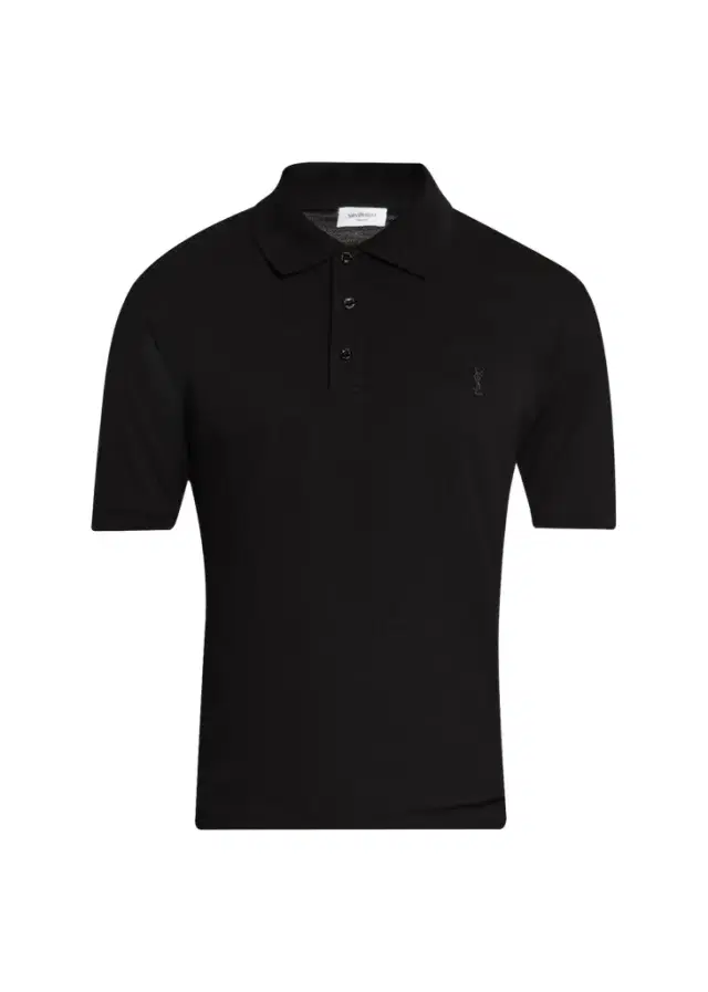 Men's Cotton Pique Cassandre Polo Shirt Men's Cotton Pique Cassandre Polo Shirt