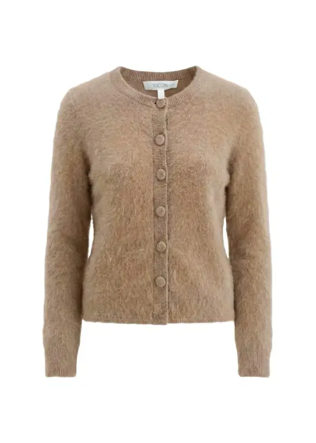 Toccin Mariah Brushed Cashmere Cardigan