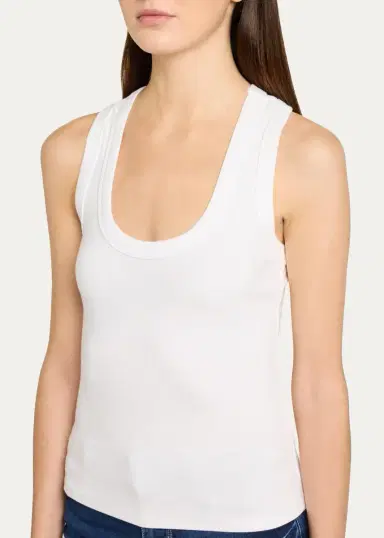 L'Agence Shania Racerback Tank Top | Thumbnail 5