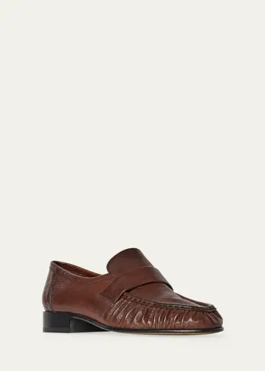 The Row Soft Leather Loafers | Thumbnail 2