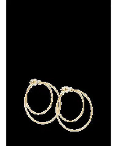 Paul Morelli 18K Gold & 0.11 TCW Diamond Hoop Earrings | Thumbnail 2