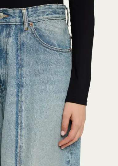 Maison Margiela Seamed Wide-Leg Jeans | Thumbnail 5