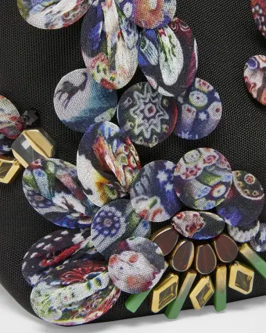 Dries Van Noten Beaded Floral Applique Top-Handle Bag | Thumbnail 6 Dries Van Noten Beaded Floral Applique Top-Handle Bag | Thumbnail 6