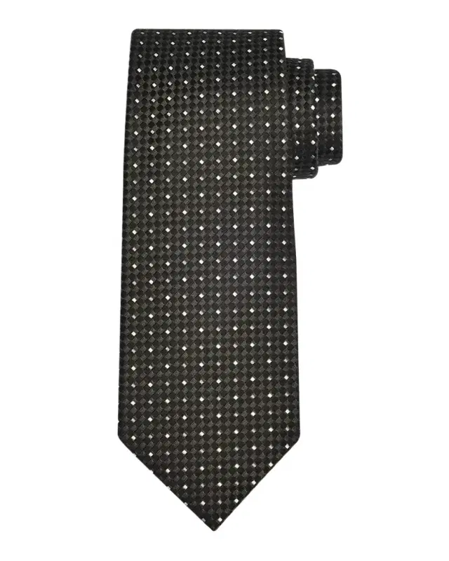 Tom Ford Men's Micro-Jacquard Silk Tie