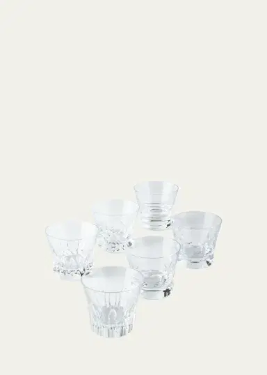 Baccarat Everyday Assorted Old Fashion Tumblers, Set of 6 | Thumbnail 2