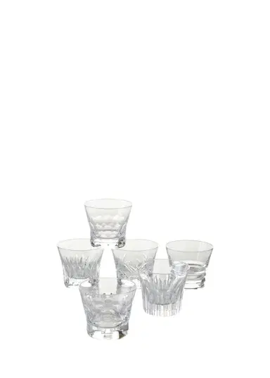 Baccarat Everyday Assorted Old Fashion Tumblers, Set of 6 | Thumbnail 1