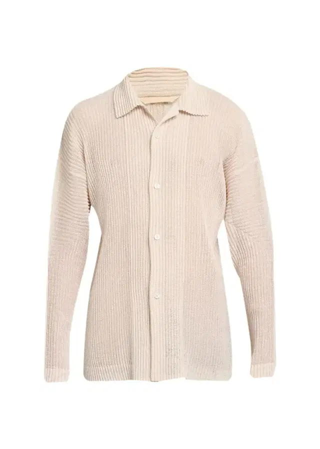 Homme Plissé Issey Miyake Men's Rustic Mesh Button-Down Shirt