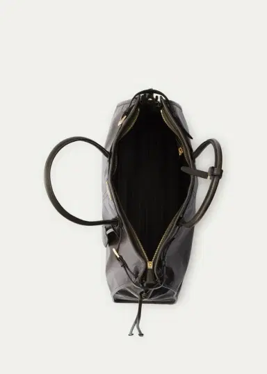 Prada Bonnie Glossy Leather Tote Bag | Thumbnail 11 Prada Bonnie Glossy Leather Tote Bag | Thumbnail 11