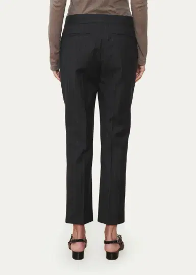 WE-AR4 The Windsor Pinstripe Cropped Trousers | Thumbnail 3