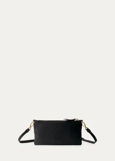 Prada Nappa Leather Wallet with Shoulder Strap | Thumbnail 2 Prada Nappa Leather Wallet with Shoulder Strap | Thumbnail 2