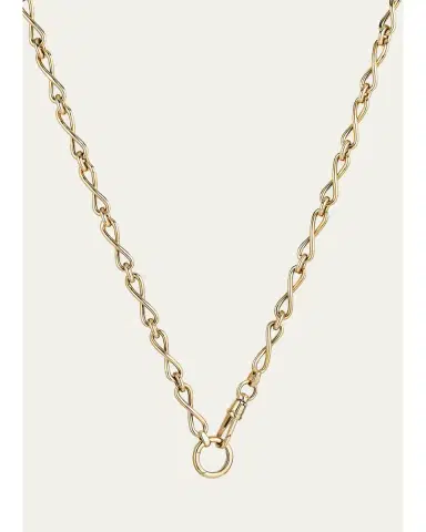 Mason and Books 14K Yellow Gold Infinity Chain Necklace | Thumbnail 1