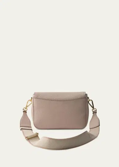 Prada Daino Flap Soft Leather Crossbody Bag | Thumbnail 2 Prada Daino Flap Soft Leather Crossbody Bag | Thumbnail 2