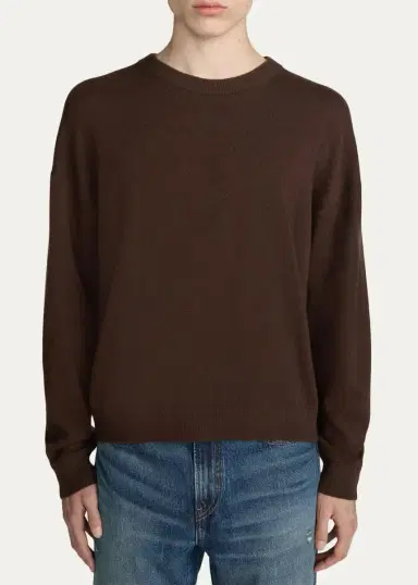 Frame Lightweight Cashmere Crewneck Sweater | Thumbnail 4