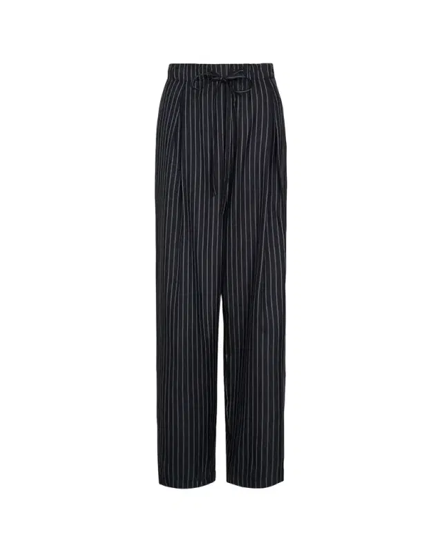 TWP PJ Striped Silk Pants