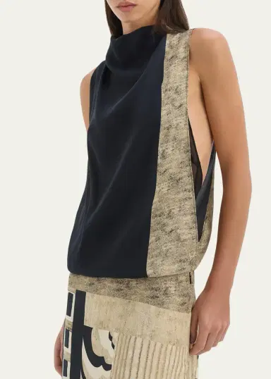 SIR. Sona Geometric Maxi Dress | Thumbnail 5 SIR. Sona Geometric Maxi Dress | Thumbnail 5