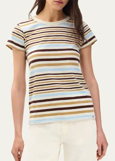 rag & bone The Slub Striped Tee | Thumbnail 3
