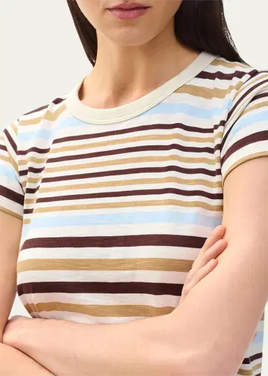 rag & bone The Slub Striped Tee | Thumbnail 4
