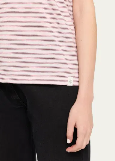rag & bone The Slub Striped Tee | Thumbnail 8